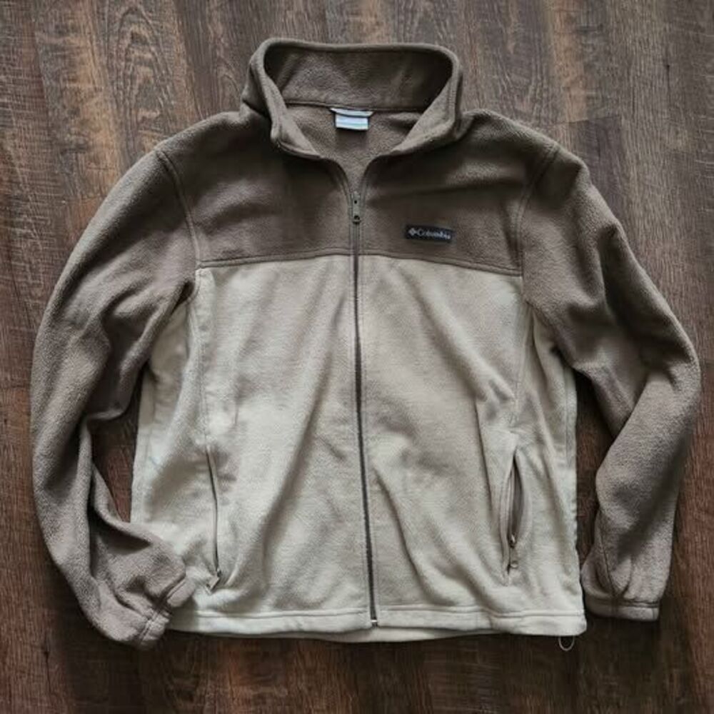 Mens XL Columbia fleece zip up
